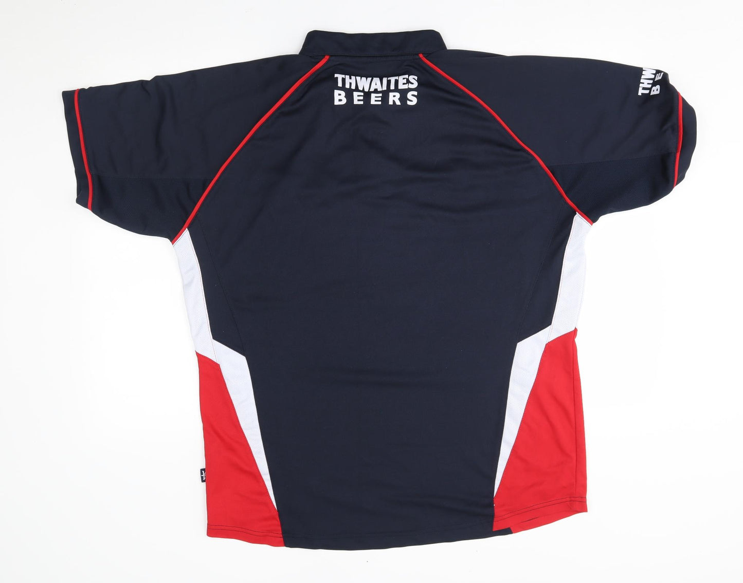 Kukri Mens Blue    Polo Size 2XL  - lancashire lightning
