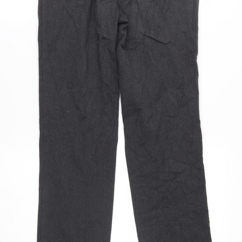 M&S Womens Grey   Trousers  Size 6 L27 in