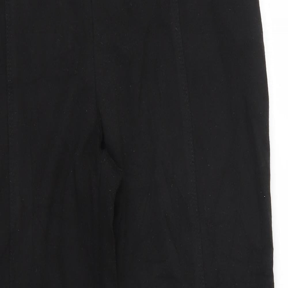 M&S Womens Black   Trousers  Size 14 L27 in