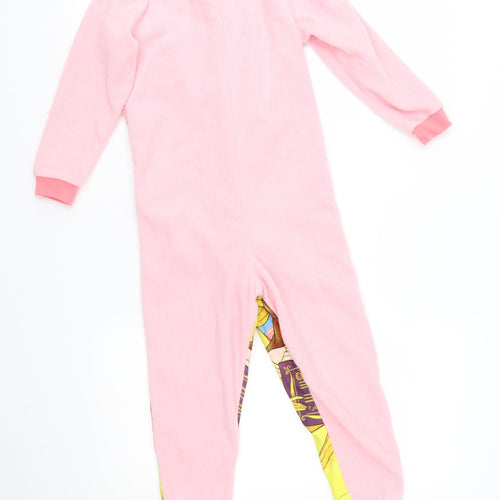 Preworn Girls Pink    One Piece Size 5-6 Years  - disney