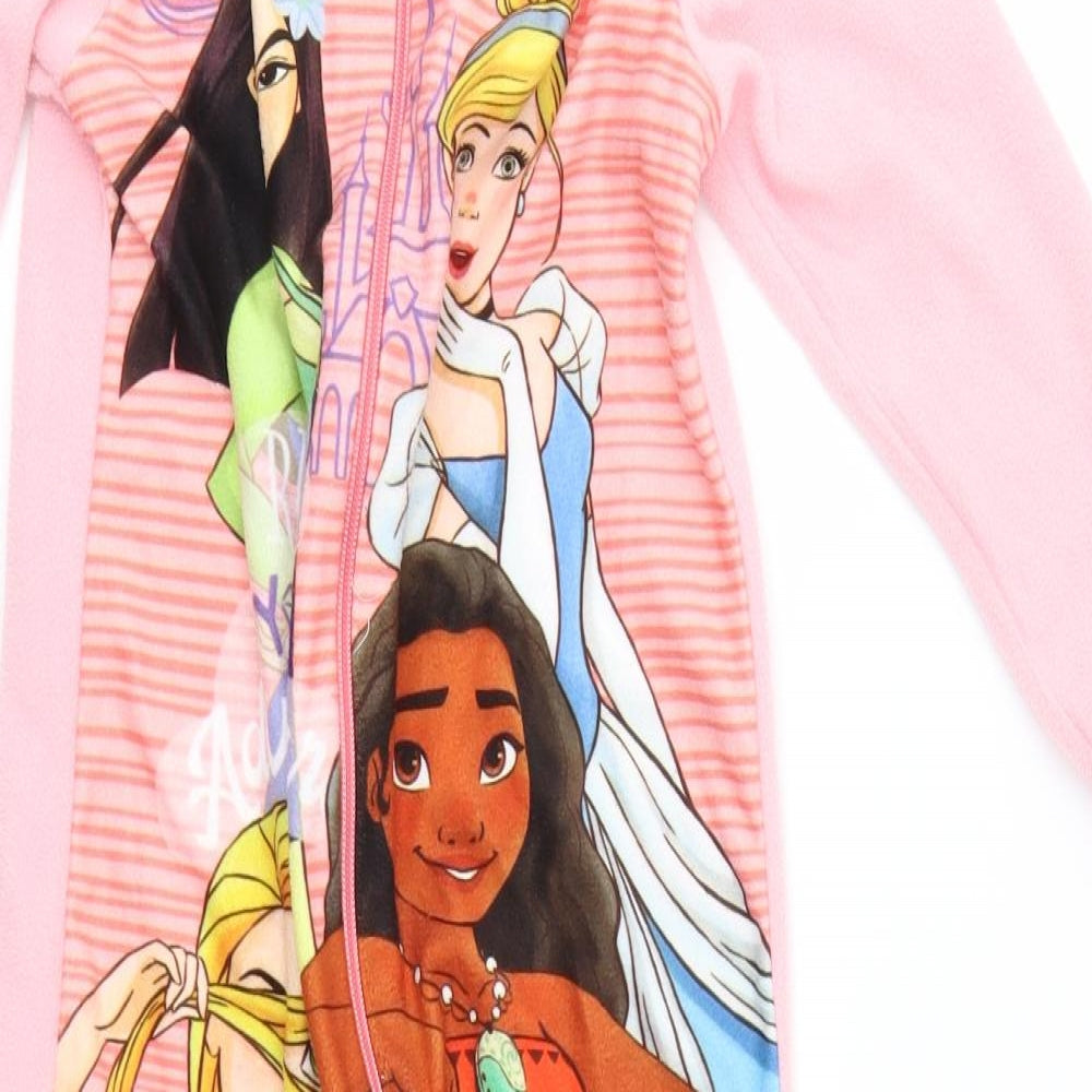 Preworn Girls Pink    One Piece Size 5-6 Years  - disney