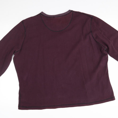 Natural Reflections Womens Red   Pullover Jumper Size 3XL