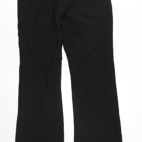 NEXT Womens Black   Trousers  Size 10 L31 in