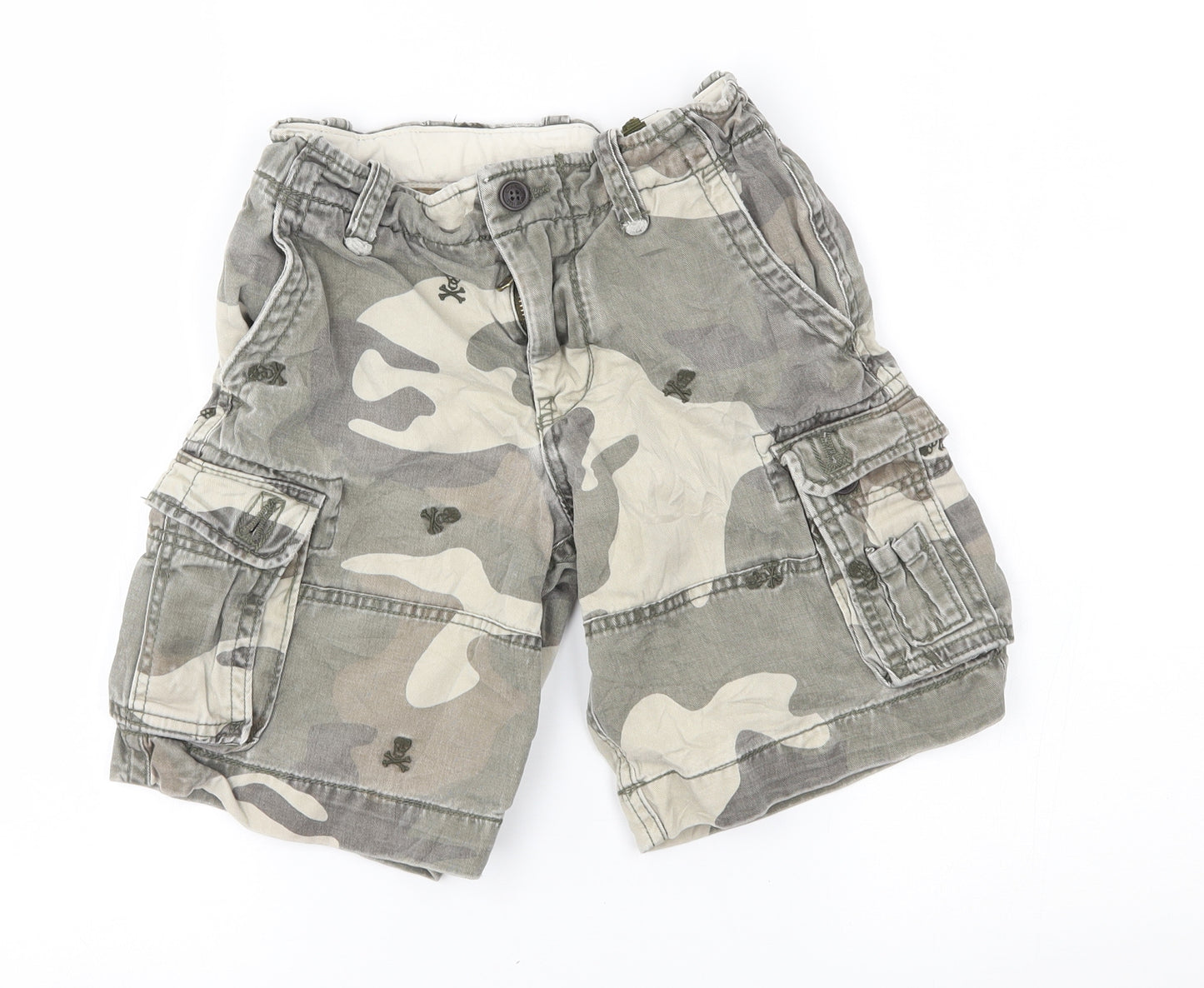 Gap Boys Green Camouflage  Cargo Shorts Size 8-9 Years