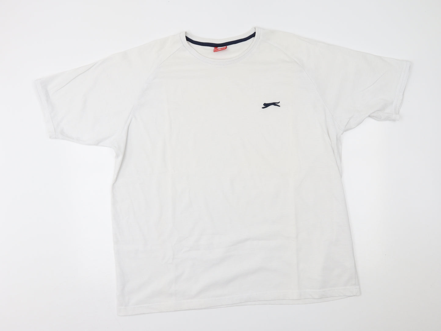 Slazenger Womens White   Basic T-Shirt Size 3XL