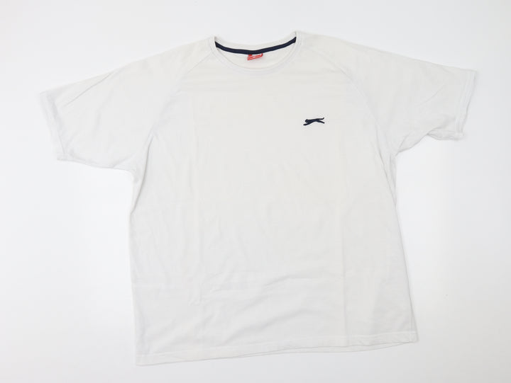 Slazenger Womens White   Basic T-Shirt Size 3XL