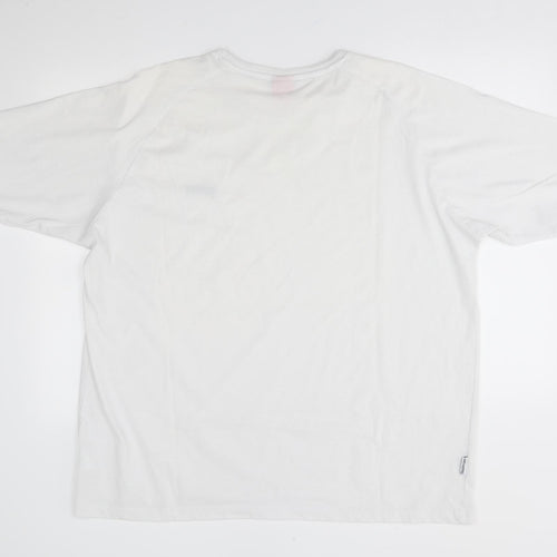 Slazenger Womens White   Basic T-Shirt Size 3XL