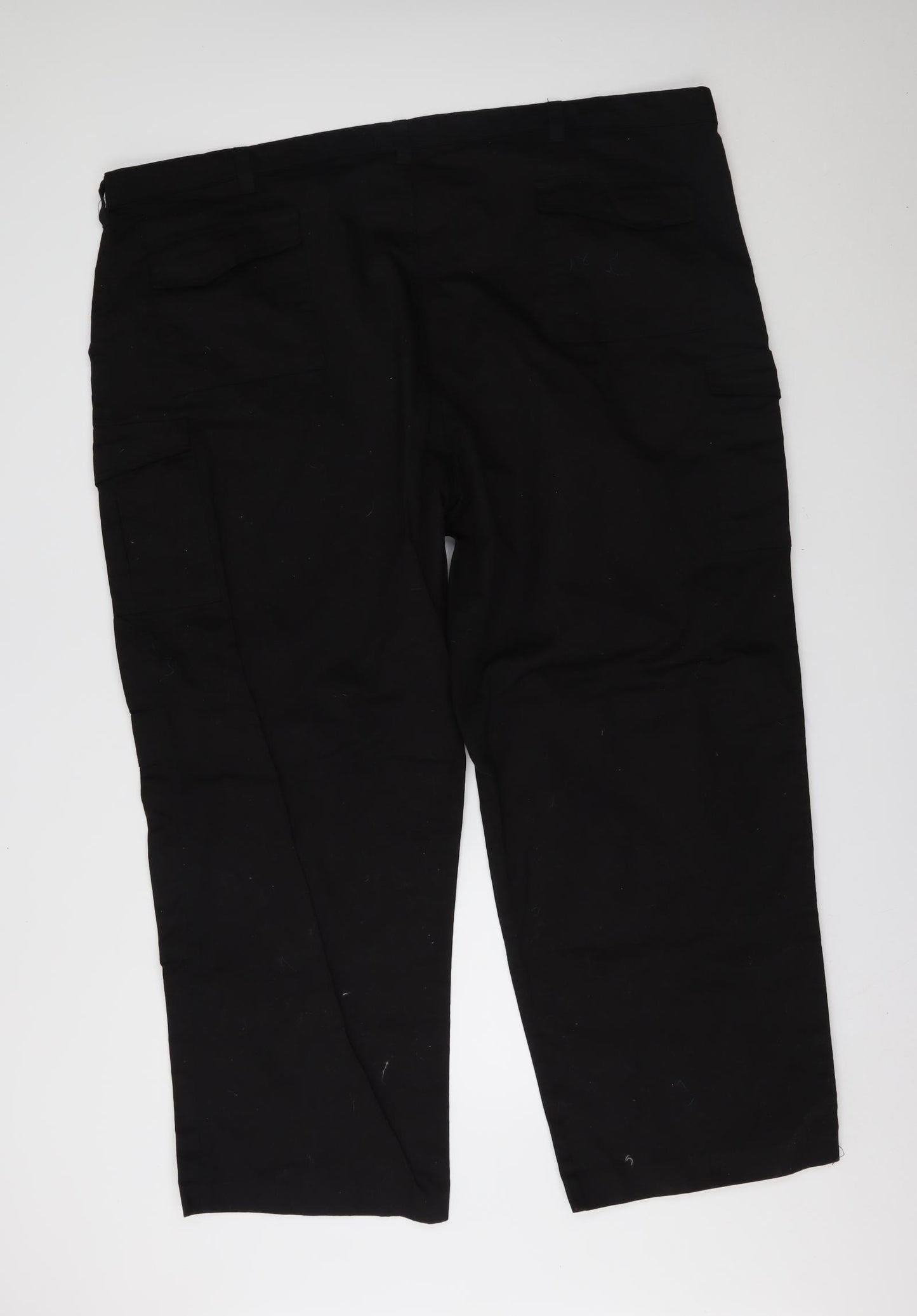 Vision Womens Black   Cargo Trousers Size 52 in L29 in