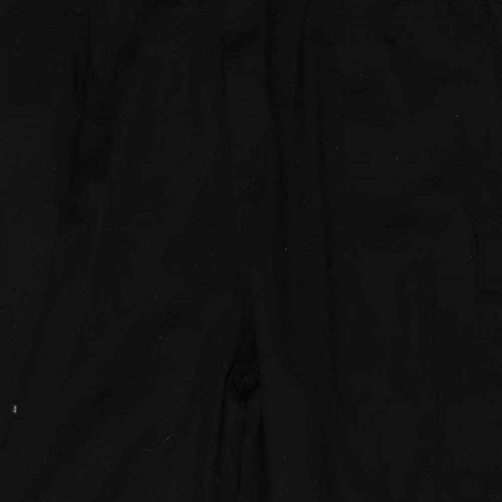 Vision Womens Black   Cargo Trousers Size 52 in L29 in