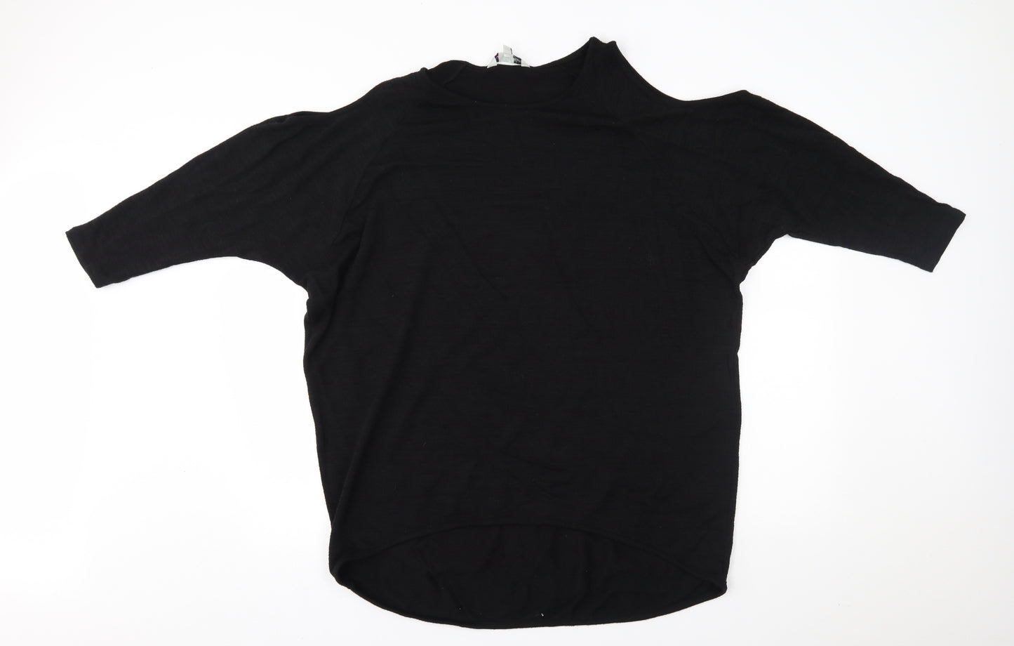 Yumi Womens Black   Pullover Jumper Size 10