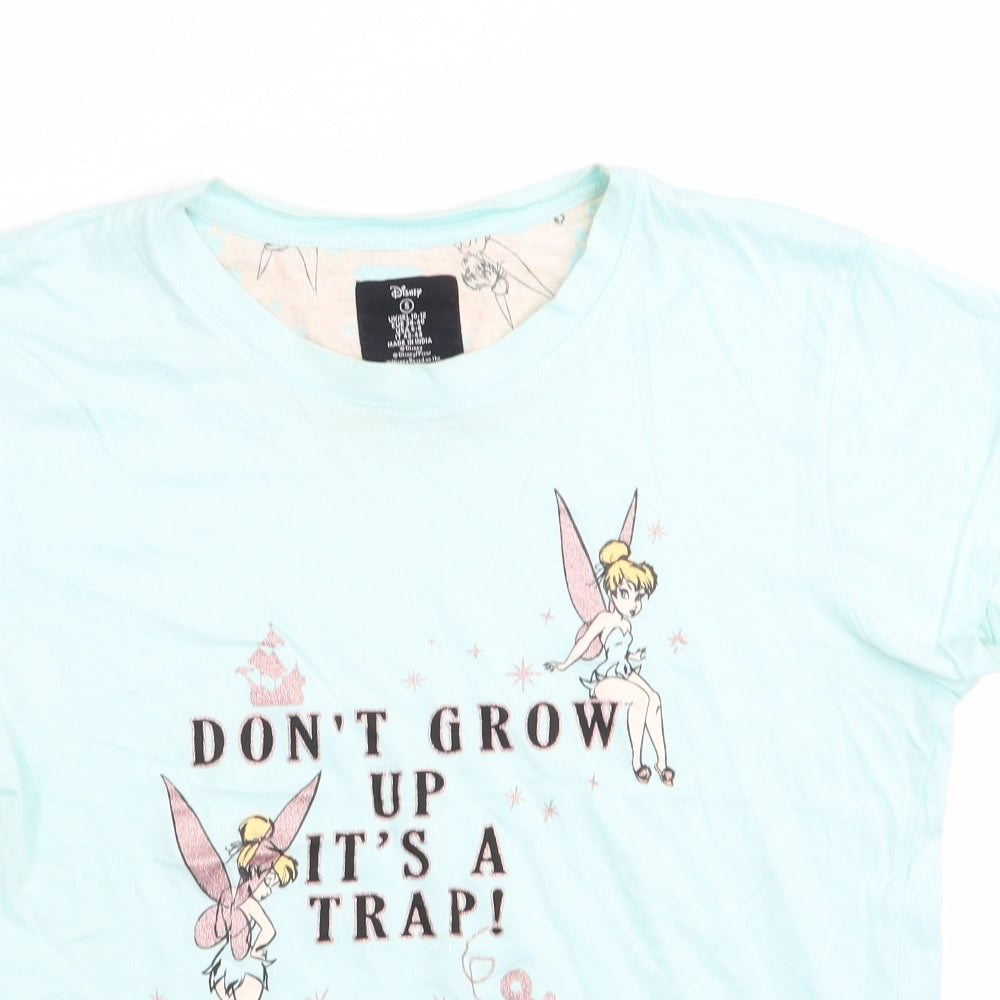 Love to Lounge Womens Green Solid   Pyjama Top Size 10  - Don't grow up, it's a trap!