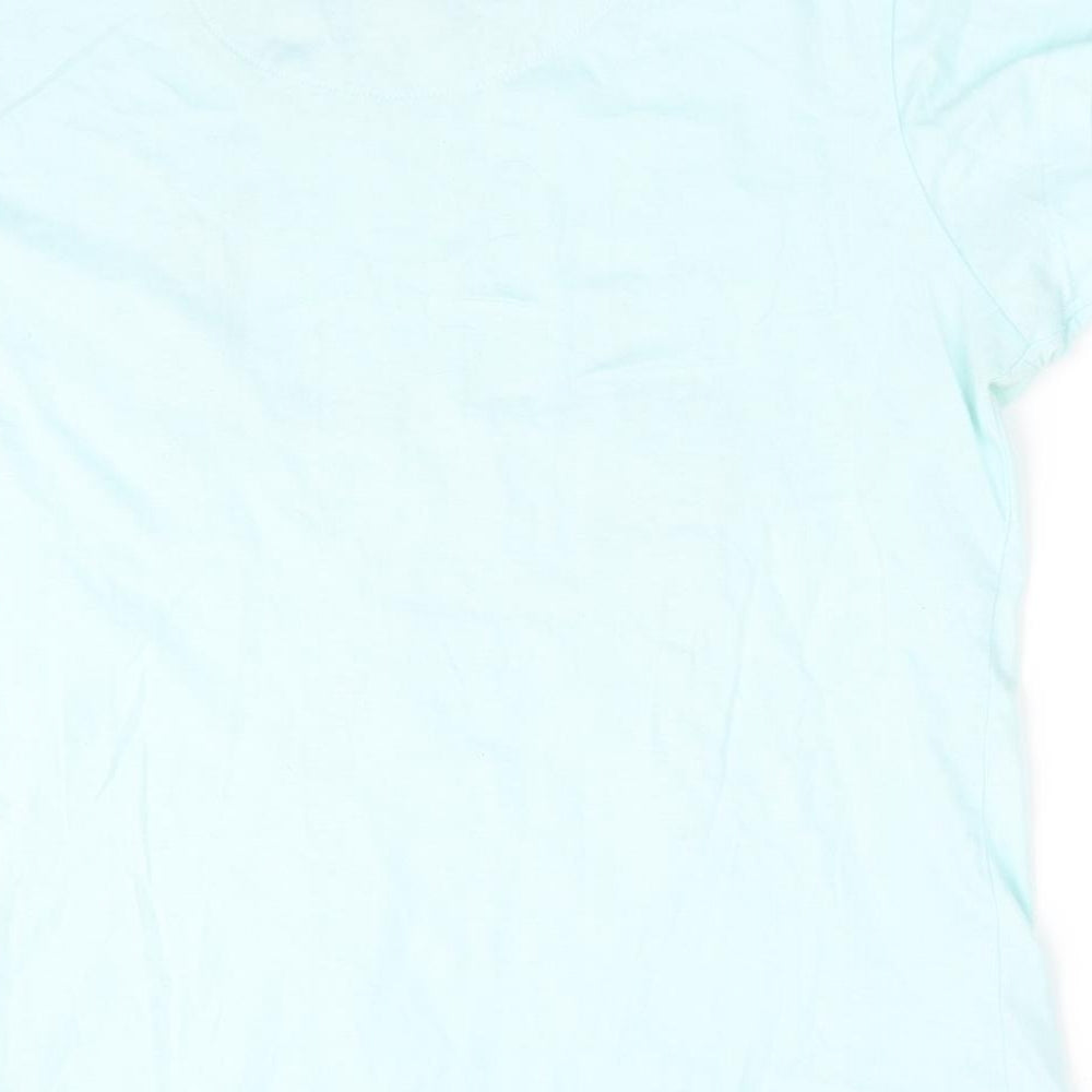 Love to Lounge Womens Green Solid   Pyjama Top Size 10  - Don't grow up, it's a trap!