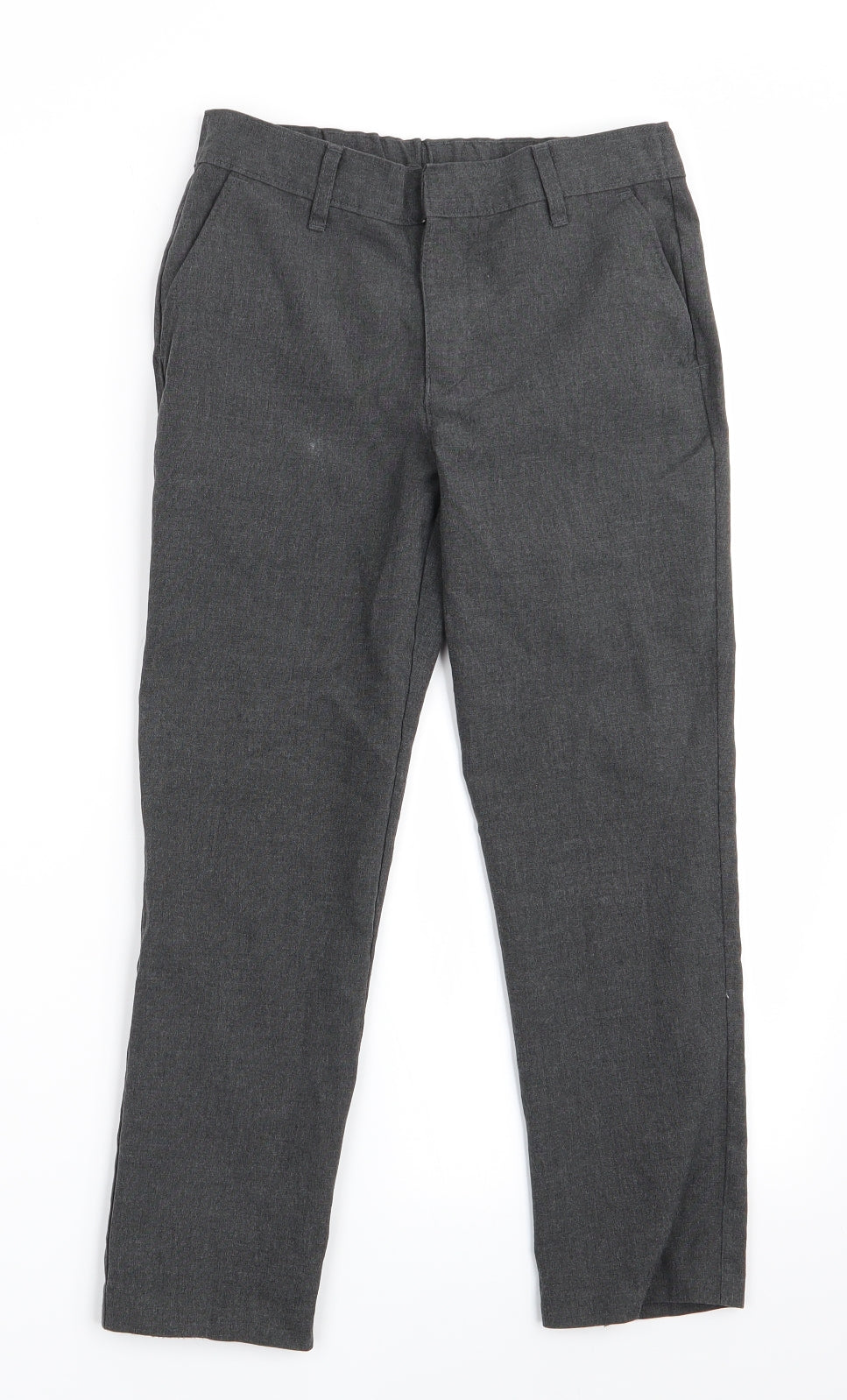 Marks and Spencer Boys Grey   Dress Pants Trousers Size 7-8 Years