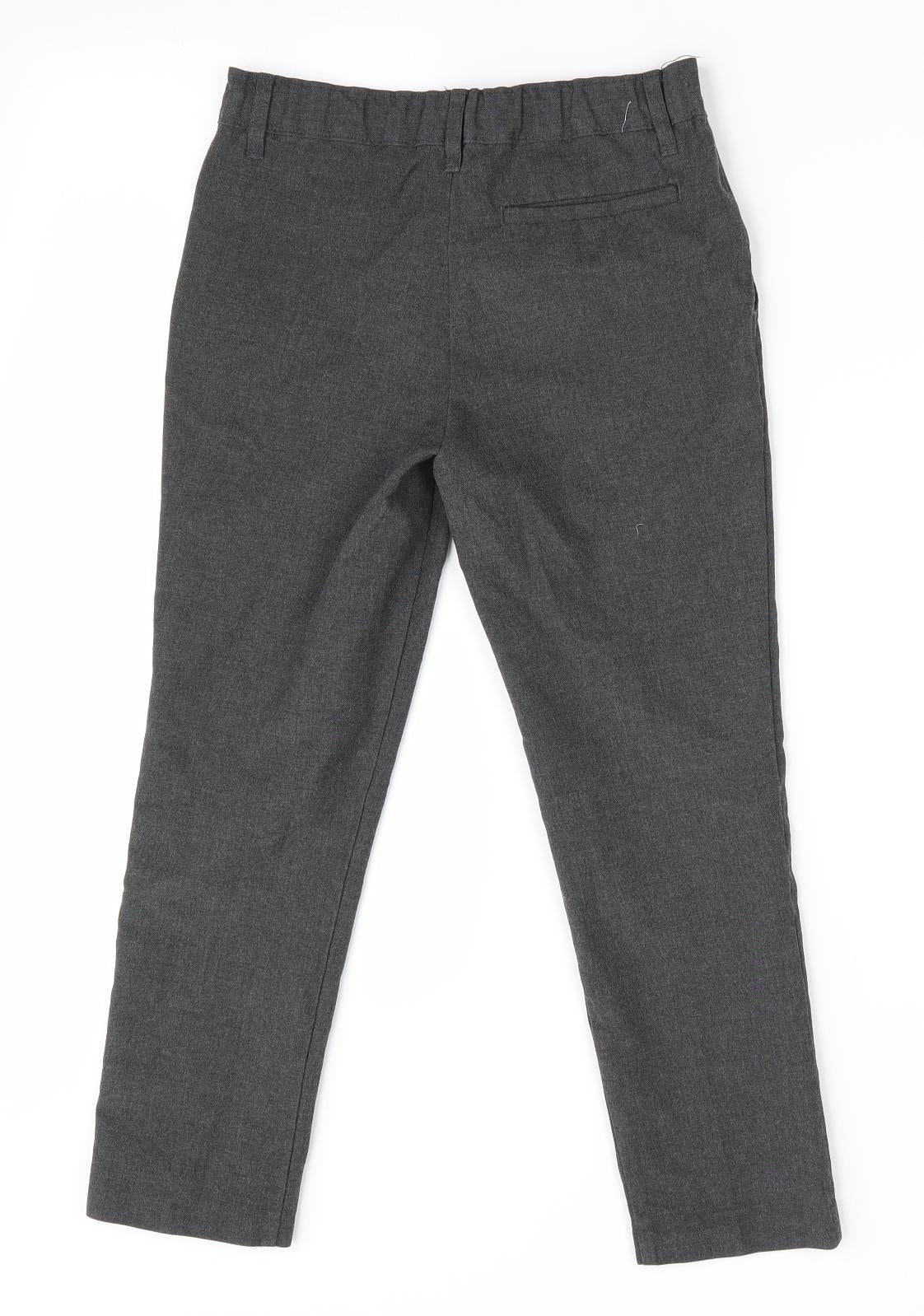 Marks and Spencer Boys Grey   Dress Pants Trousers Size 7-8 Years