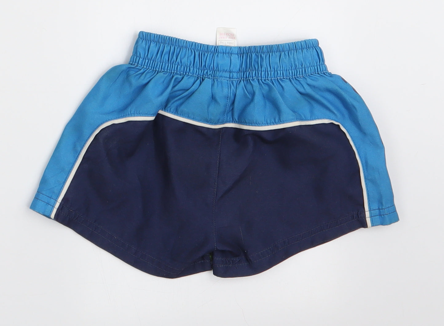 George Boys Blue   Cropped Trousers Size 9-12 Months  - Toy Storey Shorts