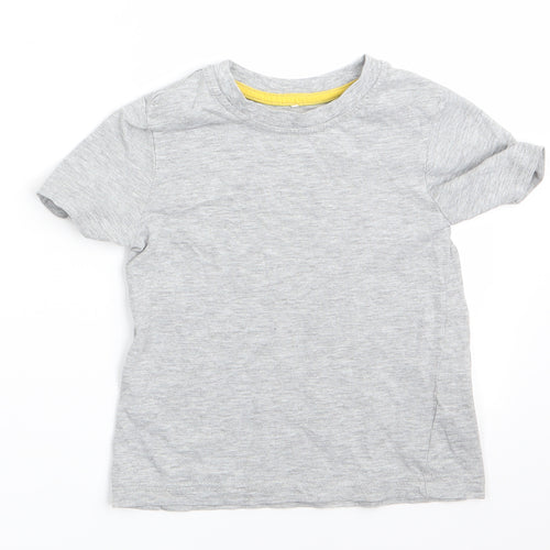 George Boys Grey   Basic T-Shirt Size 2-3 Years