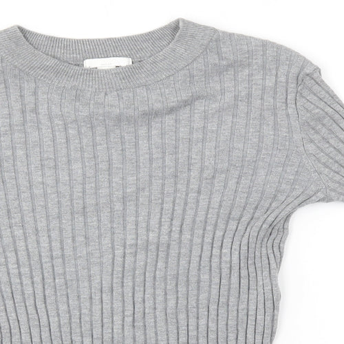 H&M Womens Grey   Pullover Jumper Size S