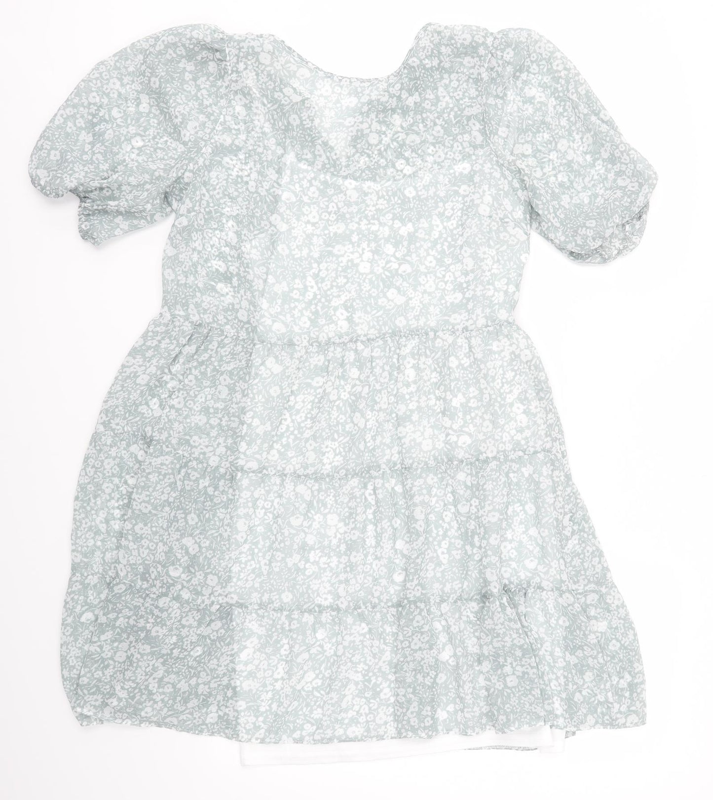 Primark Womens Multicoloured Floral  A-Line  Size 10