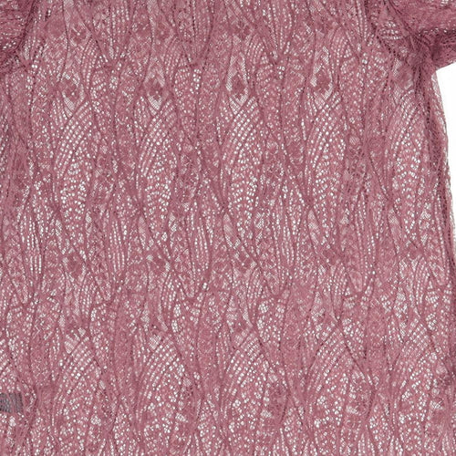 George Womens Purple   Basic T-Shirt Size 14