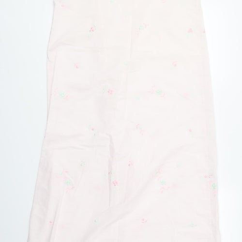 M&S Womens Pink Floral  Maxi  Size 12
