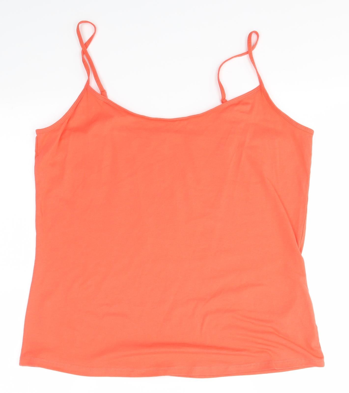 George Womens Orange   Basic Tank Size 20