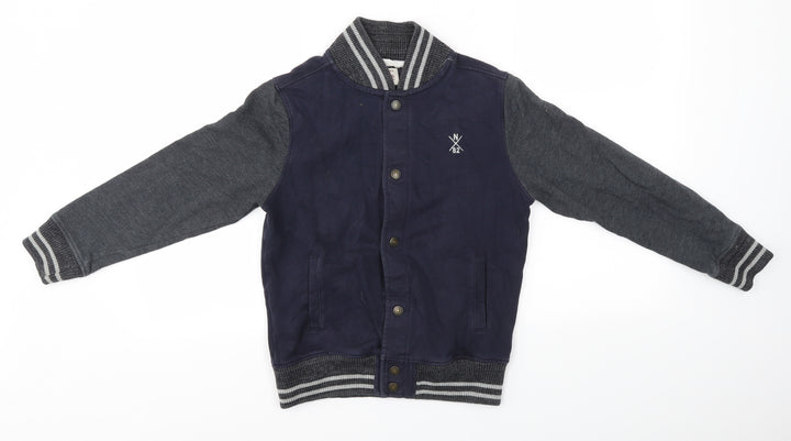 NEXT Boys Blue Full Zip Sweatshirt Size 9 Years