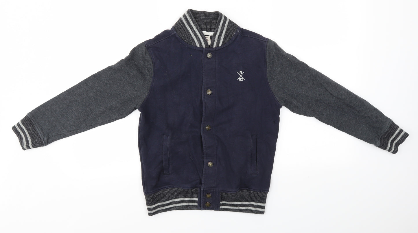 NEXT Boys Blue   Full Zip Sweatshirt Size 9 Years