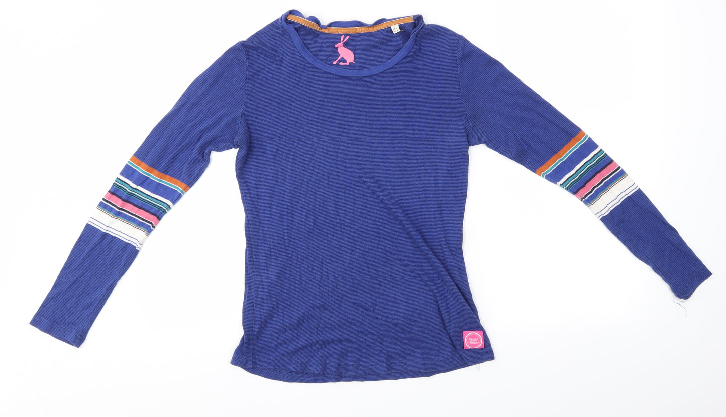 Joules Womens Multicoloured   Basic T-Shirt Size 10