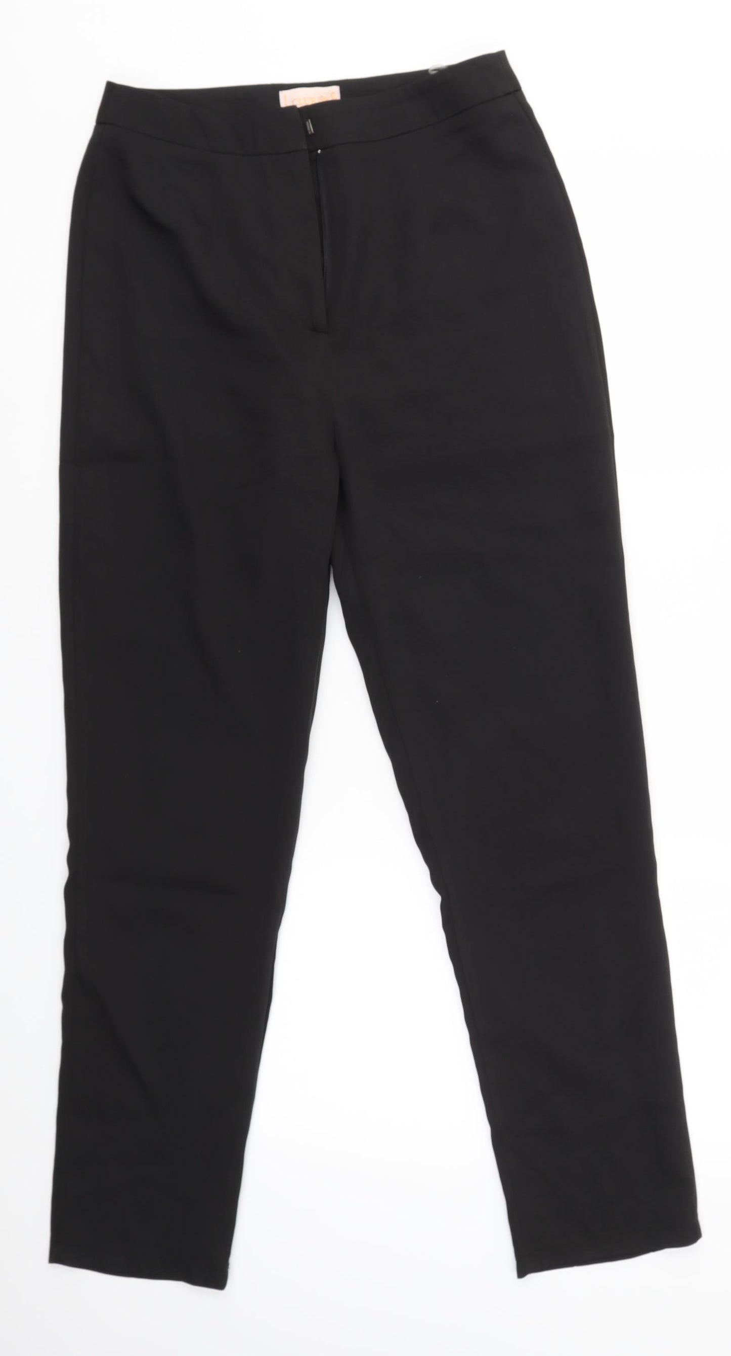 Club London Womens Black   Dress Pants Trousers Size 10 L27 in