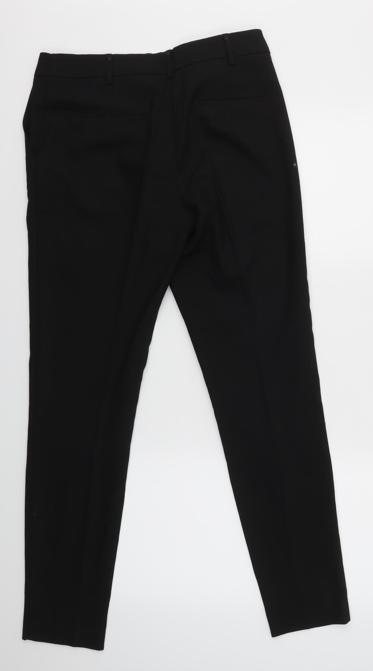 NEXT TAILORING Womens Black   Dress Pants Trousers Size 10 L29 in