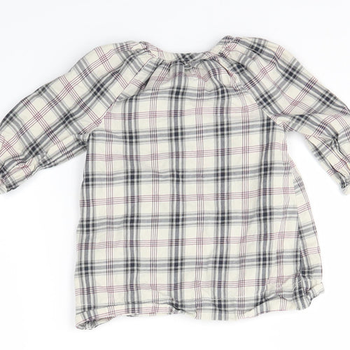 H&M Girls Multicoloured Check  A-Line  Size 3-6 Months
