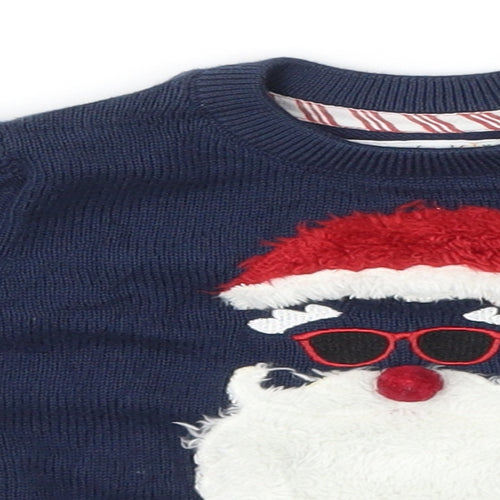 Preworn Baby Multicoloured   Pullover Jumper Size 9-12 Months  - festive christmas