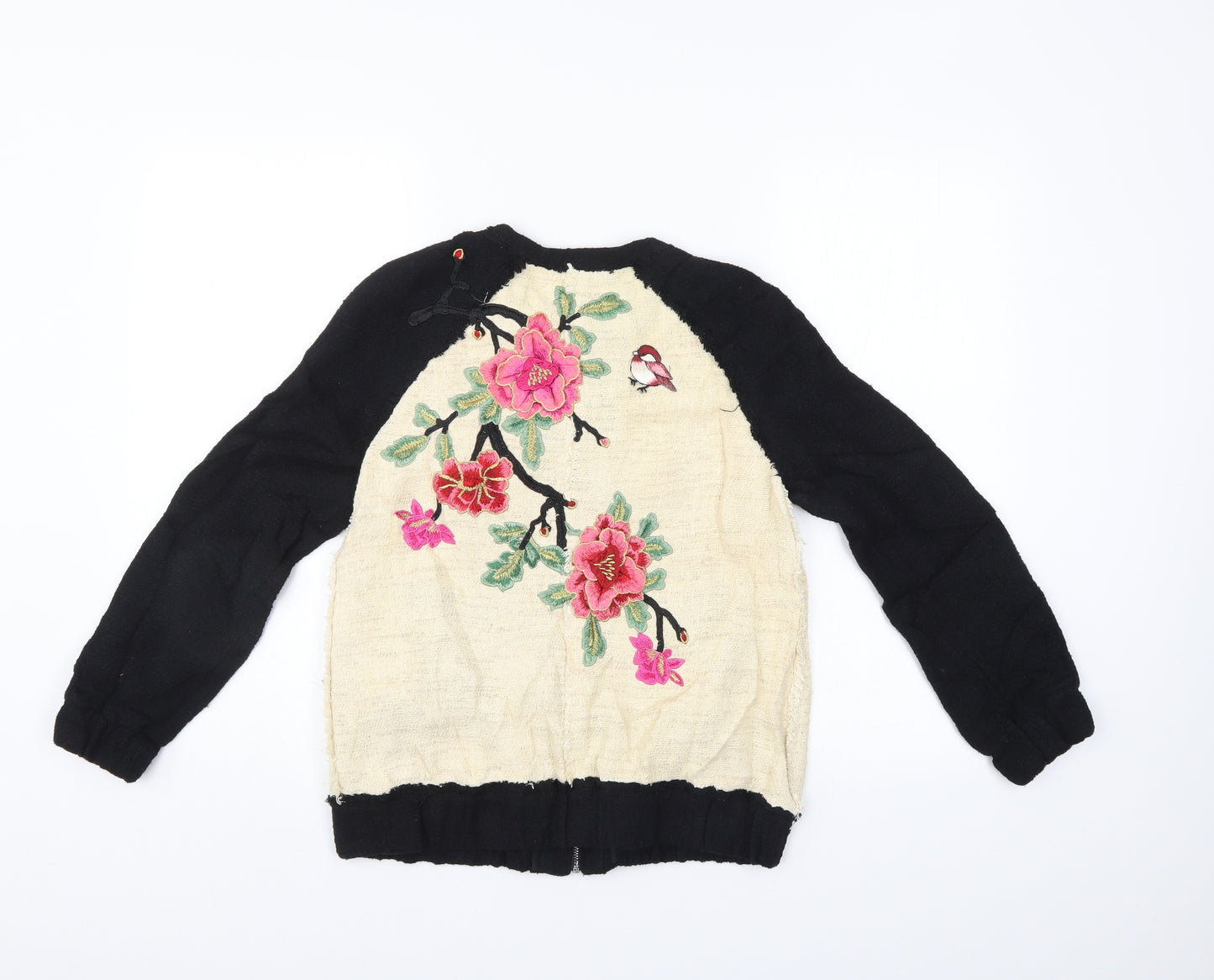 Zara Womens Multicoloured Floral  Jacket  Size XS