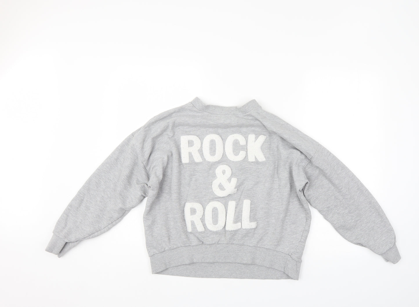 Cameo Rose Womens Grey   Pullover Sweatshirt Size S