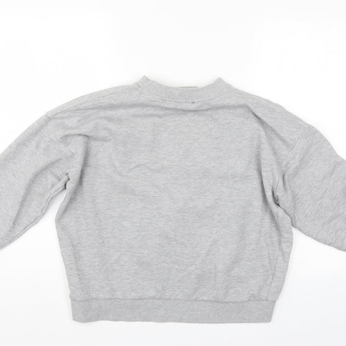 Cameo Rose Womens Grey   Pullover Sweatshirt Size S