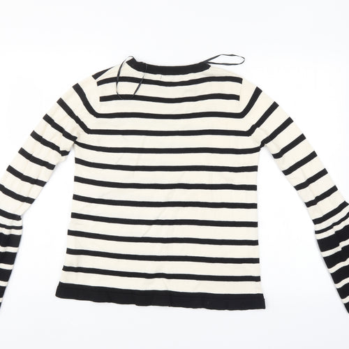 Brave Soul Womens Multicoloured Striped  Pullover Jumper Size 12