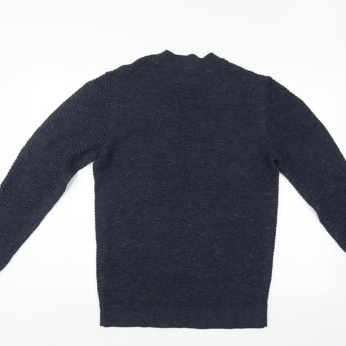 Selected Homme  Mens Blue   Pullover Jumper