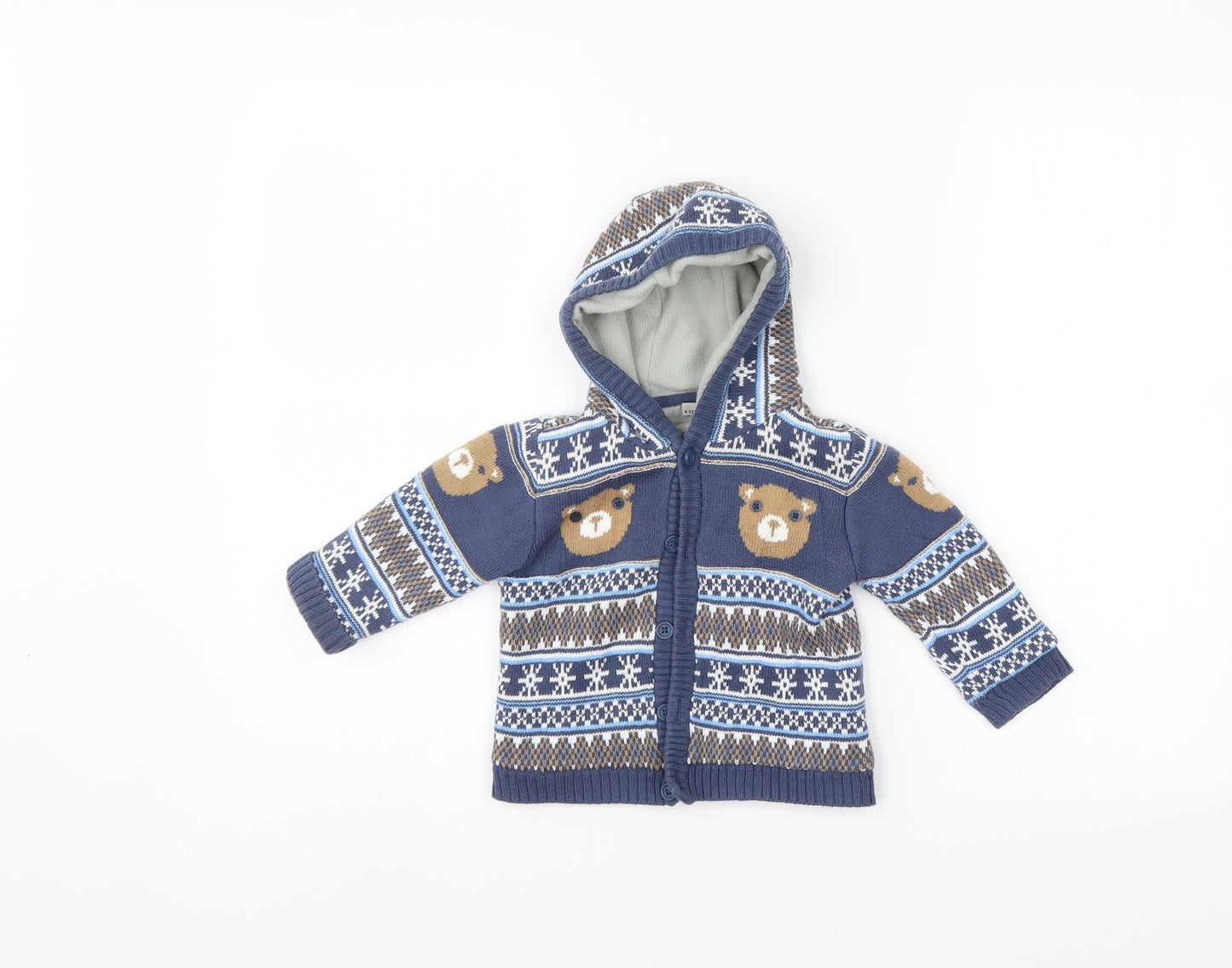 TU Boys Multicoloured   Jacket Coatigan Size 9-12 Months