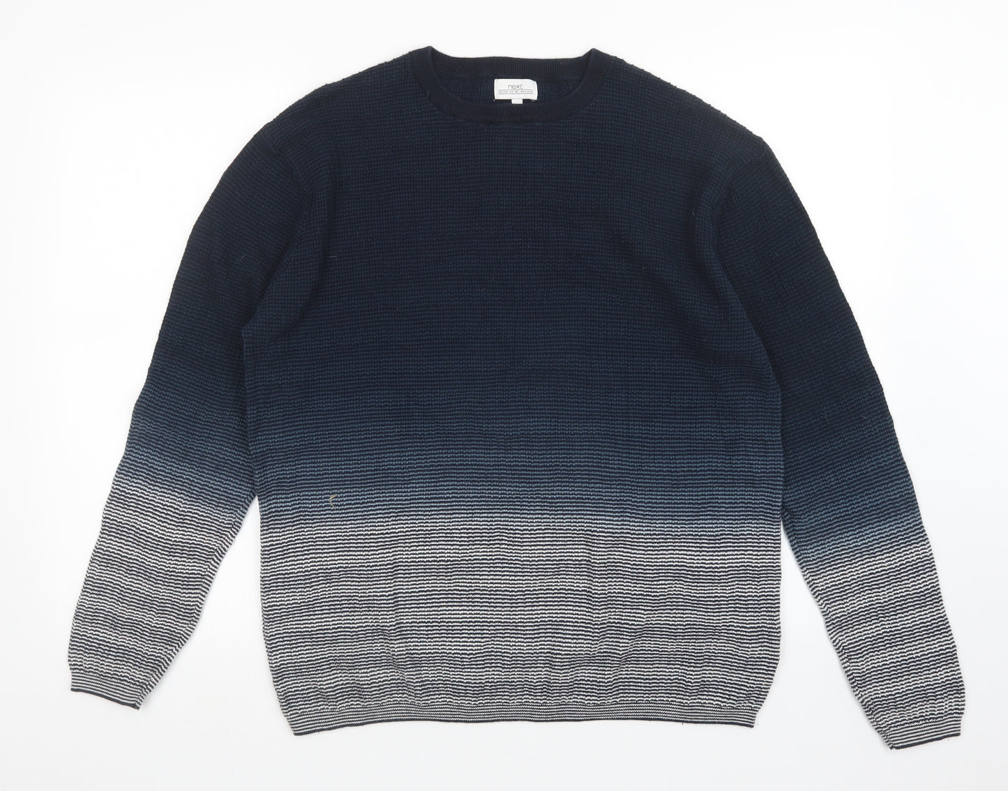 NEXT Mens Multicoloured   Pullover Jumper Size L