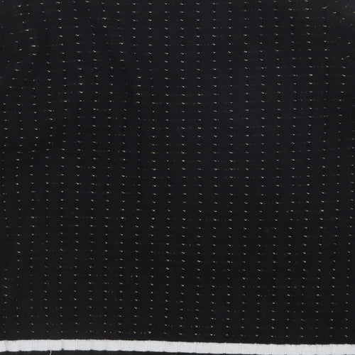 pimkle Womens Black Polka Dot  Pullover Jumper Size L