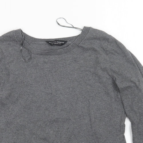 Dorothy Perkins Womens Grey   Pullover Jumper Size 12