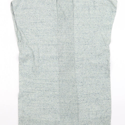 Warehouse Womens Green   Vest Jumper Size 8