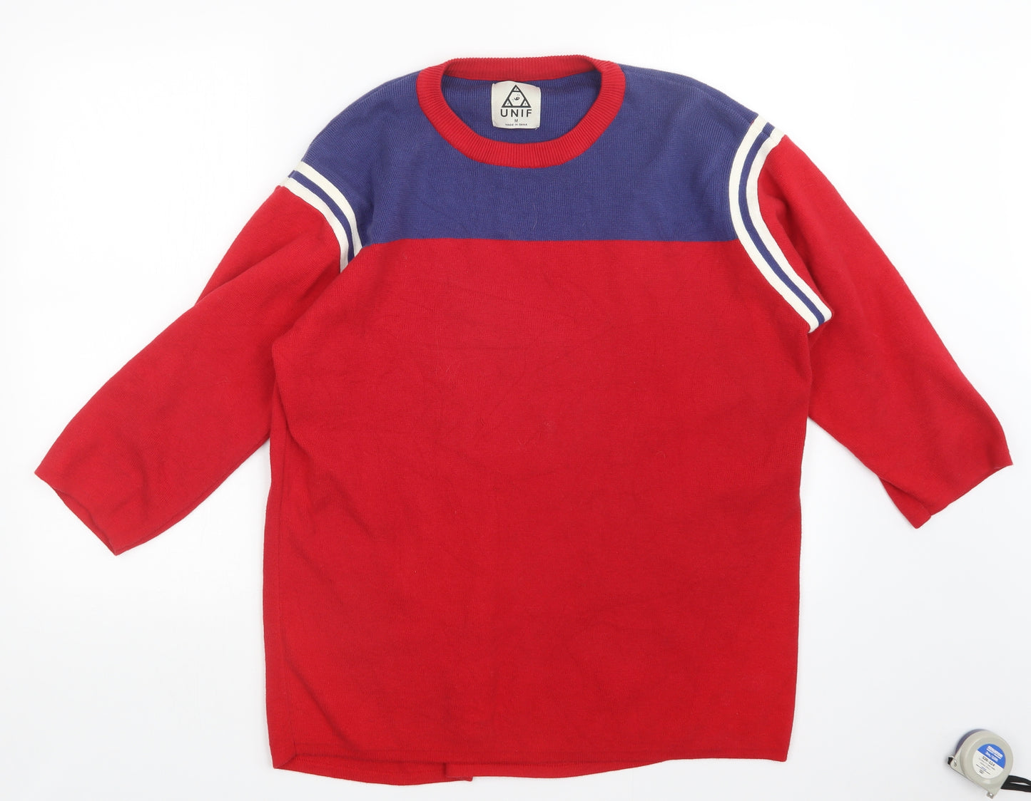 UNIF Mens Red   Pullover Jumper Size M