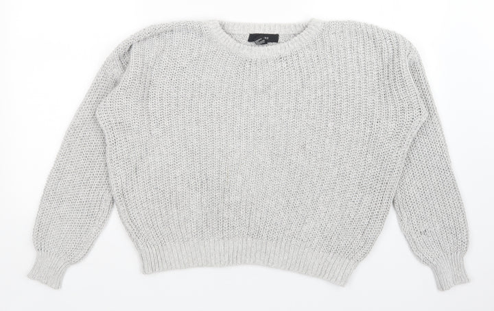 FOREVER 21 Womens Grey   Pullover Jumper Size M