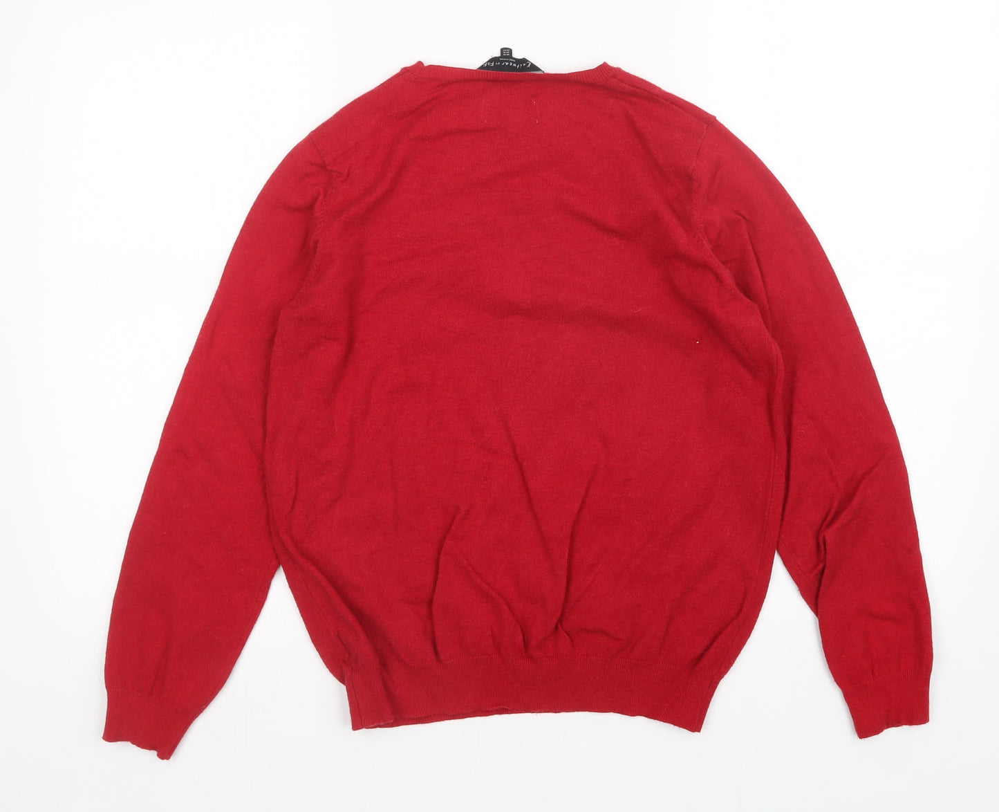 F&F Womens Red   Pullover Jumper Size 14  - Christmas