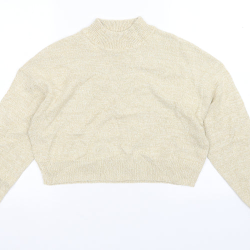 H&M Womens Beige   Pullover Jumper Size S