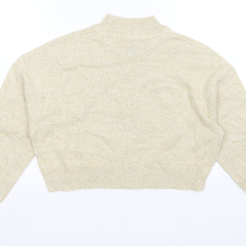 H&M Womens Beige   Pullover Jumper Size S