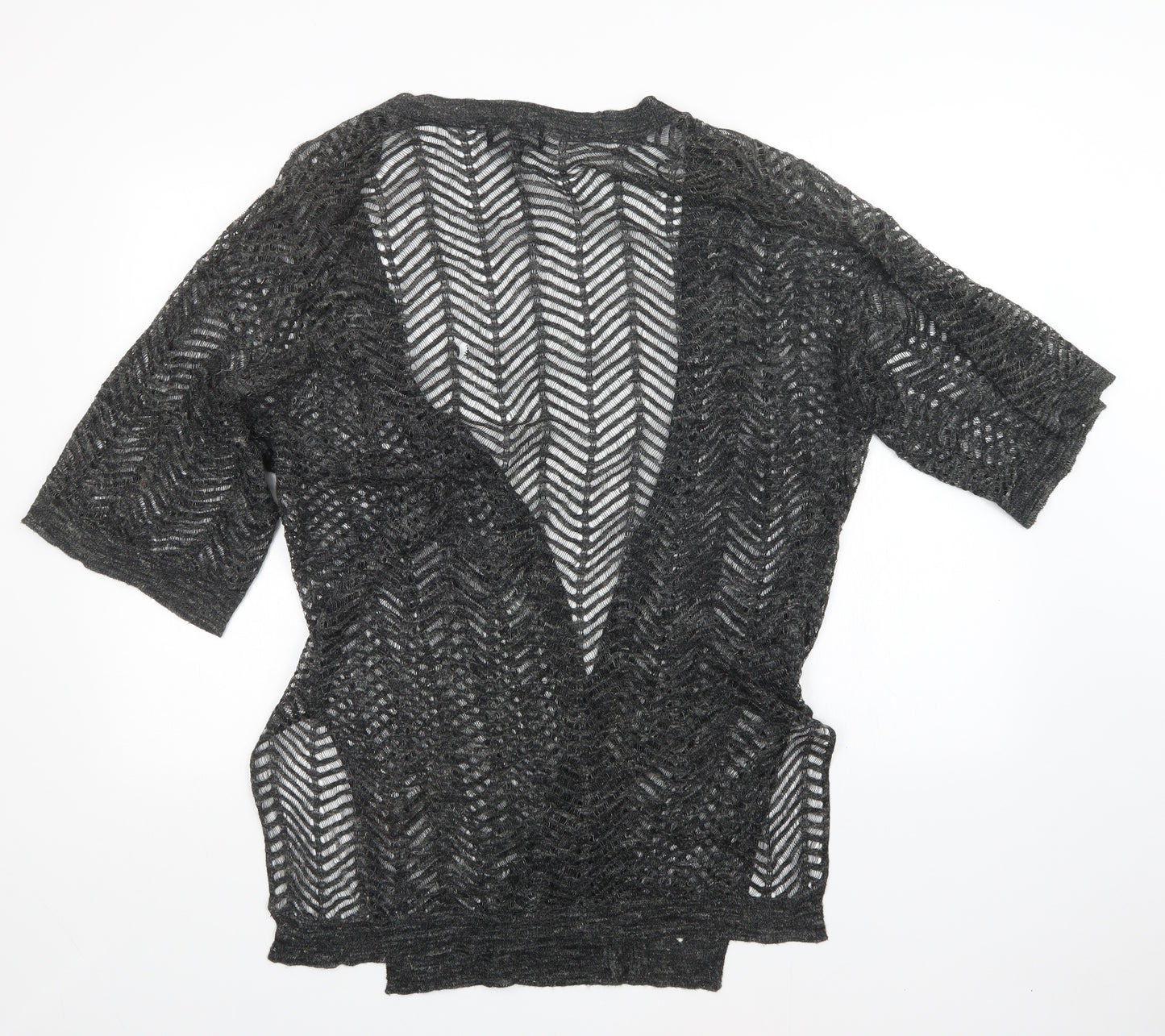 NEXT Womens Grey   Cardigan Jumper Size 8