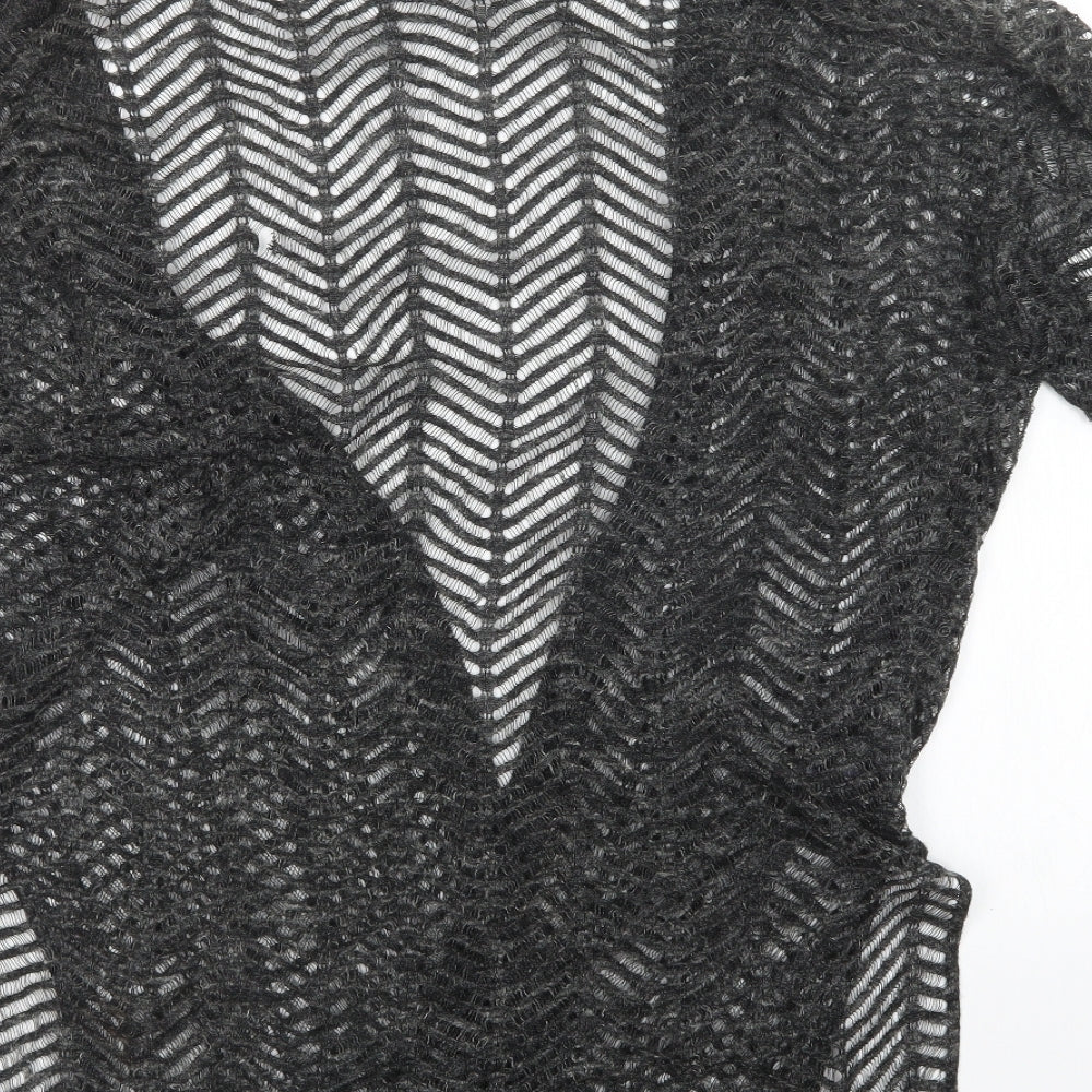 NEXT Womens Grey   Cardigan Jumper Size 8