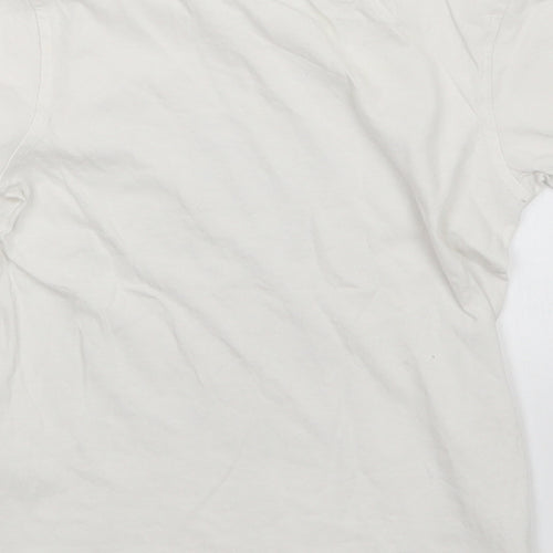 George Boys White   Basic T-Shirt Size 6-7 Years